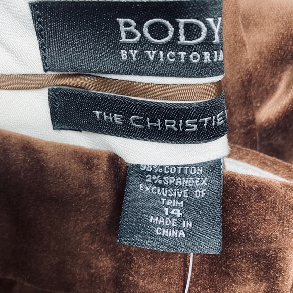 NWT Victoria Secret Christie Fit BROWN Pants - Picture 3 of 3